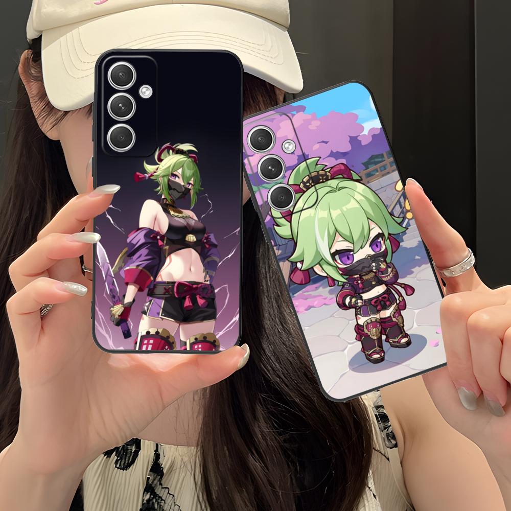 Игровой чехол для мобильного телефона GI Kuki Shinobu для Samsung Galaxy S26 S25 S24 S23 S22 S21 S20 Note20 Plus FE Ultra Красочный чехол Роскошный