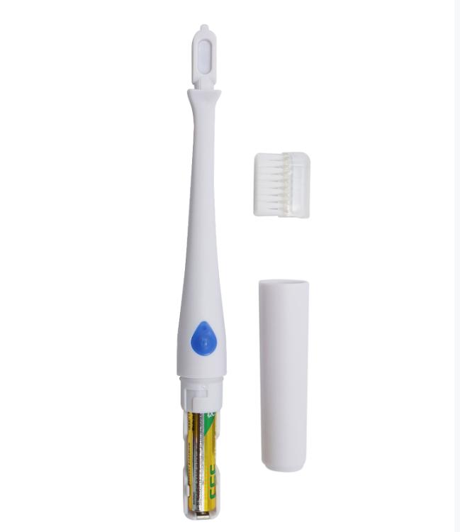 Blue LED 460-465nm Optical Toothbrush | Micro-Vibration Teeth Whitening, NOT Ultrasonic, IPX6 Waterproof | 2mins Timer|