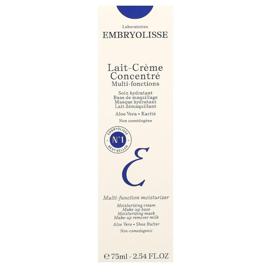 Embryolisse Les-Creme Concentrate, Multifunctional Moisturizer, 2.54 Fl Oz (75 Ml)
