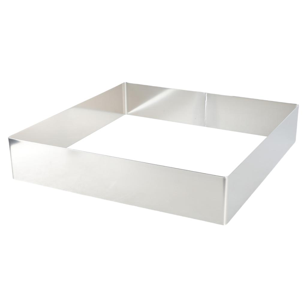 Формы для торта Кольца Квадратная форма для мусса Кольцо для торта из нержавеющей стали Инструмент для выпечки десертов Квадратная форма для торта Посуда для выпечки Прочный