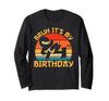 Bruh My 4th Birthday Ninja 4 Years Old Ninja Birthday Long Sleeve It's T-Shirt