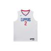 X NBA Kids Basketball Jersey Collaboration Quick-Dry Letter Number Print Breathable V-Neck Leonard Clippers No. 2 Kids Jerseys 3Z2B7BZ1P-CLIKL