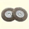 1/2pcs Carbon Steel Wire Brush Set, Suitable for Bench Grinders and Angle Grinders - Coarse Brushes for Polishing and Rust Removal,
