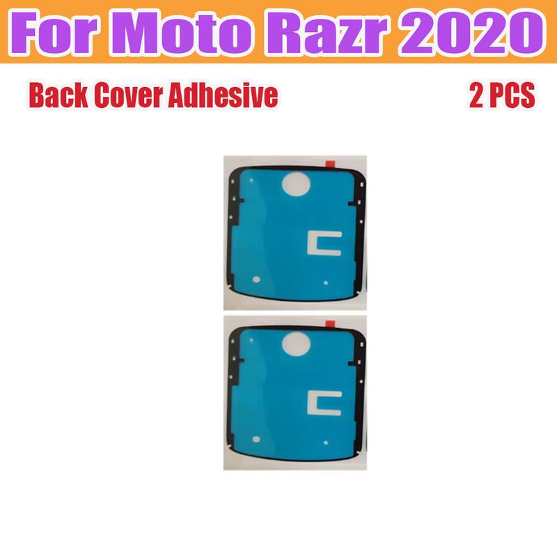 Rear LCD Screen Adhesive Sticker For Motorola MOTO RAZR 5G 2020 Back Battery Housing Cover Front LCD Display Sticker Glue