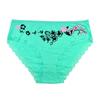 6 шт./лот, нижнее белье, женские трусики, хлопковые кружевные трусы со средней посадкой с цветочным принтом, сексуальные трусы больших размеров, женские трусы