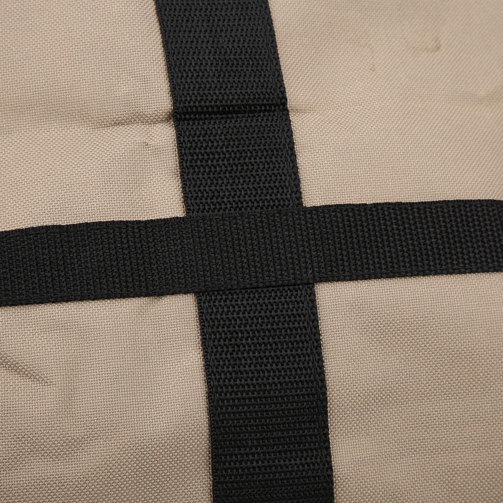 Oxford Fabric Firewood Carrier Bag Large Capacity Wood Charcoal Storage Transport   Handbag