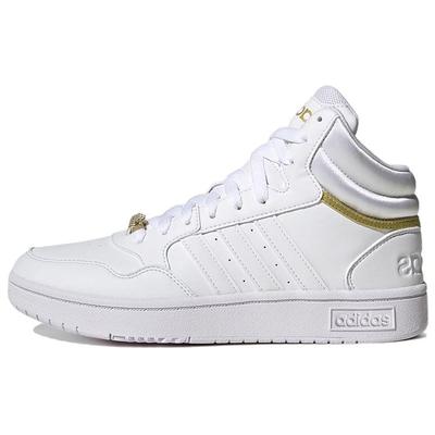 Hoops 3.0 Mid Classic Gold Metallic Женские кроссовки White Cloud-White GY4752