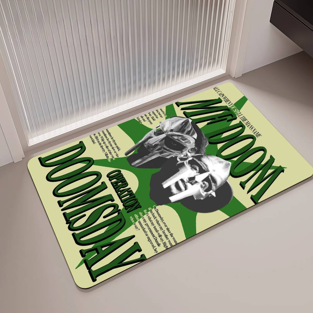 MF D-Doom Madlib Придверный коврик Детская комната Декор спальни Балкон Противоскользящий придверный коврик Коврик для гостиной Ковер