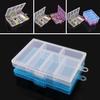3 Colors 6 Grid PP Fixed Multipurpose Organizer Rectangle Container Storage Box Fit for Household Daily / Cosmetic / Jewelry / Tool Parts