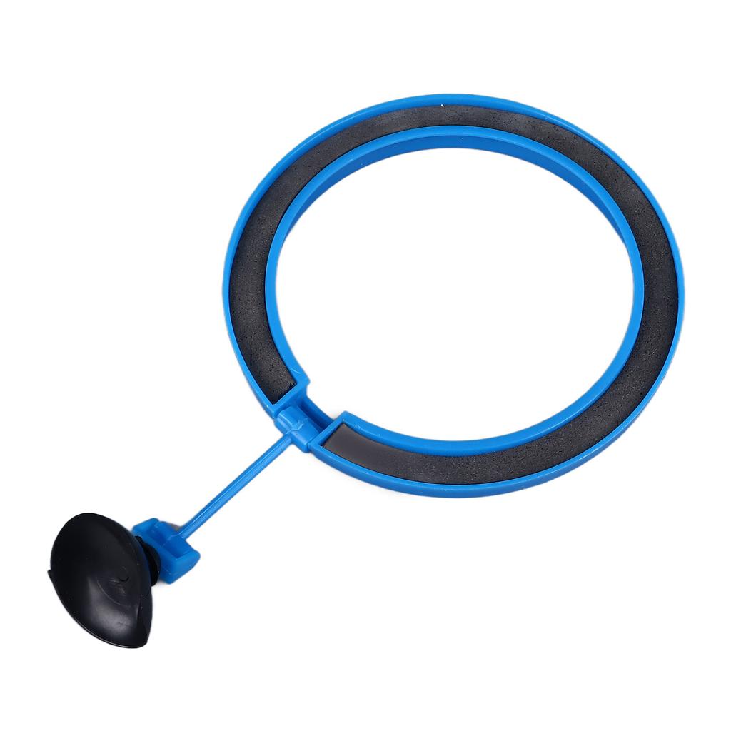 Fish Feeding Ring with Suction Cup Easy To Install Prevent Water Turbulence From Washing Food Into