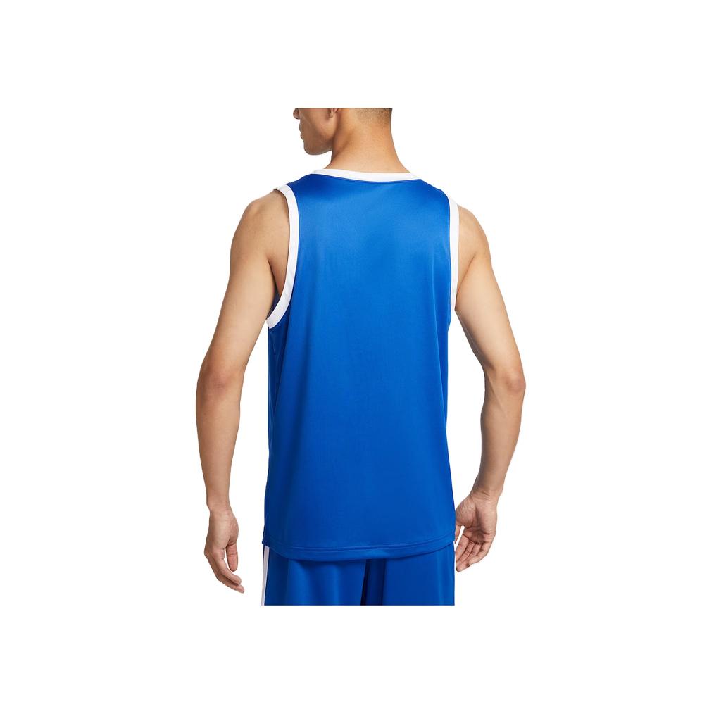 Nike Dri-Fit Кроссовер Удобный Модный Универсальный Мягкий Быстросохнущий Баскетбольный Жилет Мужской Топ Синий IB8638-412