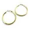 Les Trésors De Lily [L9573] - Gold 'Choreography' Hoop Earrings Ø 60 Mm