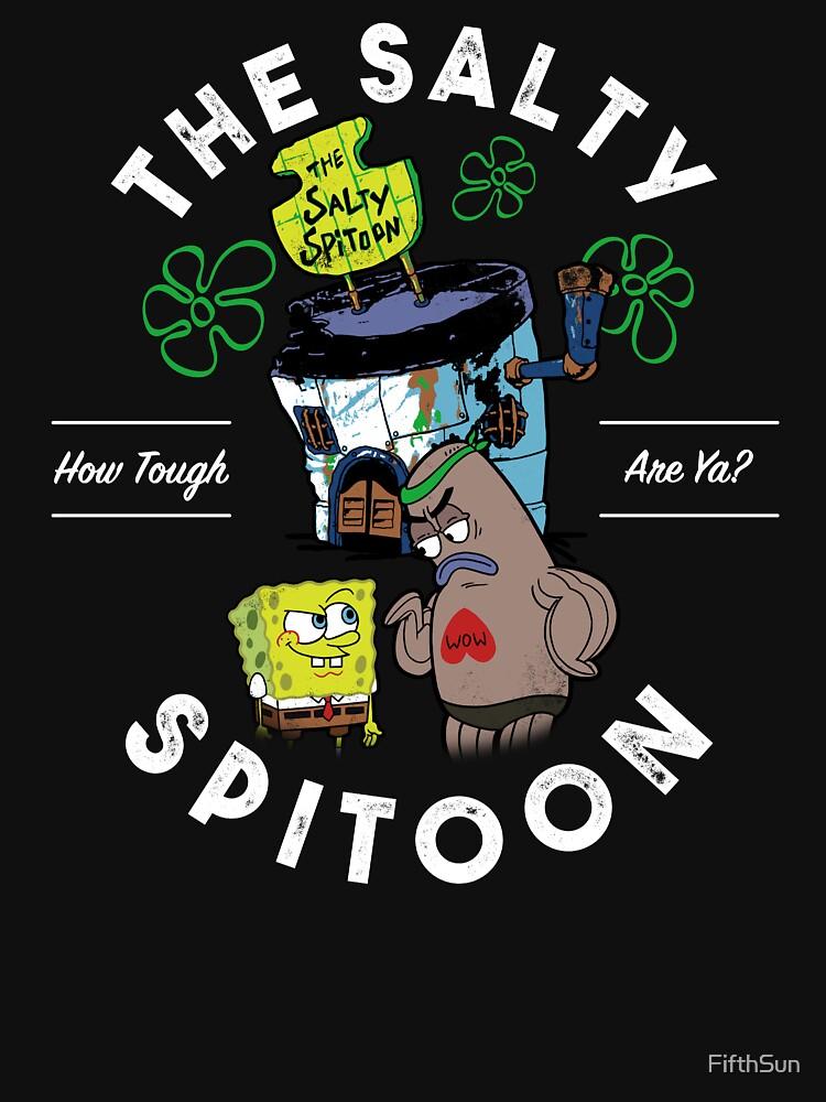 SpongeBob SquarePants SpongeBob SquarePants The Salty Spitoon How Tough Are Ya Classic T-Shirt