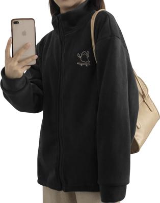 Куртка Boa флисовая Боа блузон верхняя одежда воротник стойка застежка-молния защита от холода пушистая флисовая куртка красивая альпинистская куртка с длинным рукавом осень осень