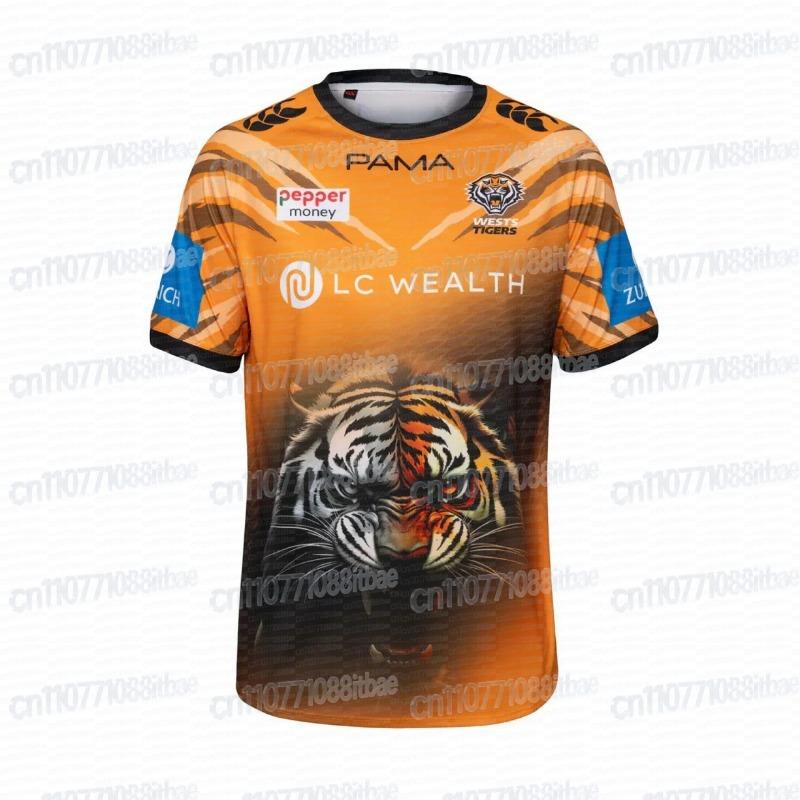 2026 НОВЫЙ выездной топ-джерси по регби Wests Tigers Подходит для ежедневных тренировок Семейный matching