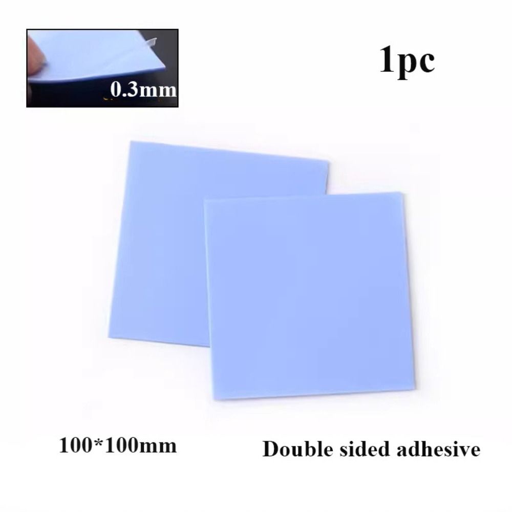 5 Styles Silicone Thermal Pad Blue Color Graphics Chip Heat New Computer CPU Heat Reducing Patch