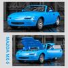 Моделирование MX-5 сплава спортивная модель автомобиля украшения акустооптический откат металлический игрушечный автомобиль дети