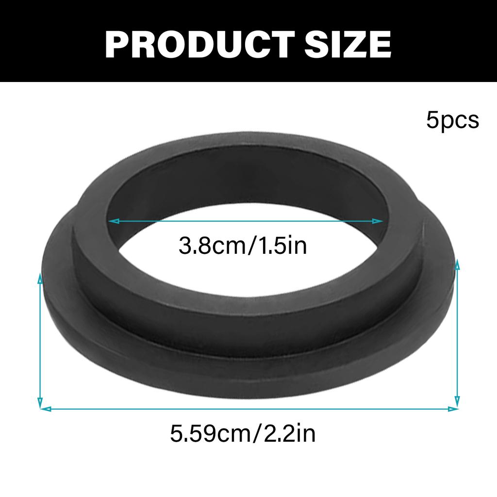 Upgrades Rubber Rings Gasket Replacement Gasket Ensures Tight Seal & Stability Suitable for Sand Filter Pump Motor 11412