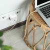 Qoltec 90W GaN Super Fast SLIM Wall Charger | PD | 5-20V | 4.5A | USB-C 3.1 | Laptop | MacBook | Smartphone | + cable