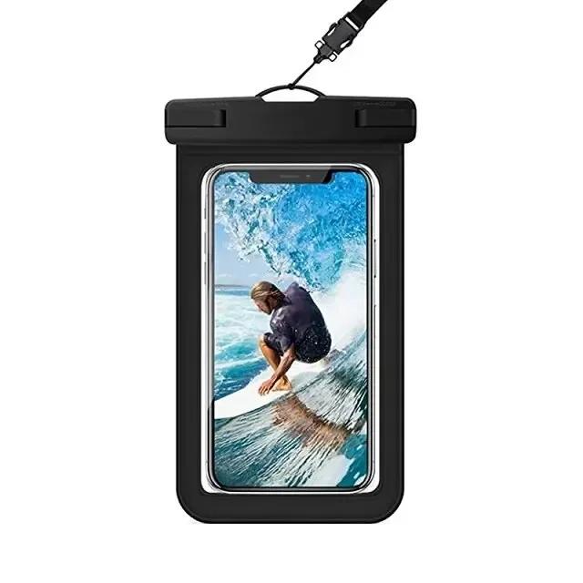 Floating Waterproof Swimming Bag Phone Case & Strap For iPhone 11 12 13 14 15 Pro Max Samsung S23 S22 Xiaomi Huawei Cover