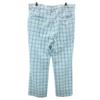 Thomson 70s 80s Vintage Rocket Talon Check Pattern Long Pants Seersucker Men's Used