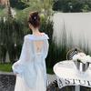 Sun-protective Shirt for Women's Wear Reducing The Sense of Age Anti-ultraviolet Versatile In Summer Sun-protective Cardigan Thin-style Coat