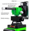 3D/4D 16 Line Laser Level Green Light Self-Leveling 360° Rotary Cross Auto Measurement Tool Remote Home Line New