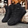 Осенне-зимние мужские кроссовки для альпинизма, мужские ботинки большого размера, мужские ботинки на шнуровке, военные ботинки, ботинки на платформе, боевые ботинки