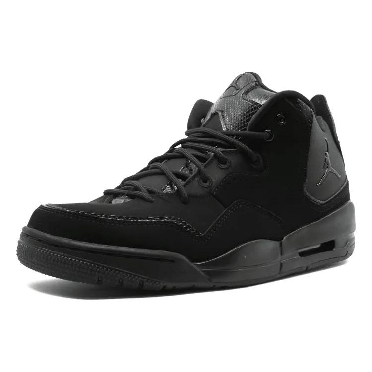 Air Jordan Courtside 23 'Triple Black' (унисекс) Черные / Черно-Черные Винтажные Баскетбольные Кроссовки AR1000 001