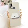 For Infinix Hot 10T 10S NFC 10i X659B X658E X689 X689C Cute Cat Flower Butterfly Cartoon Shockproof Soft Silicone Phone Case