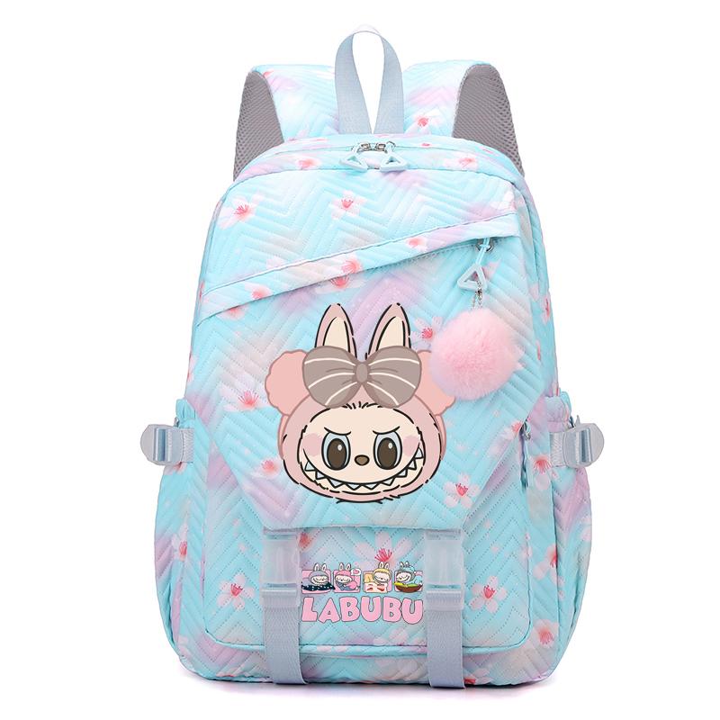 Cartoon Printed Backpack Student Kid Boy Girl Bookbag Teenger Large Capacity Waterproof Schoolbag Travel Bag Gift Mochila