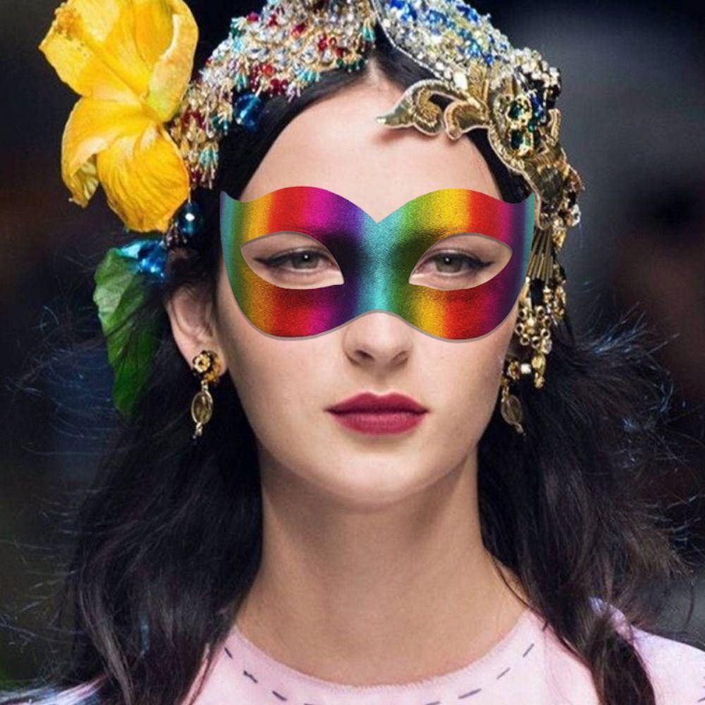 ПВХ Хэллоуин Маски Прочная Маскарадная Маска Креативная Маска на Пол-Лица Вечеринка