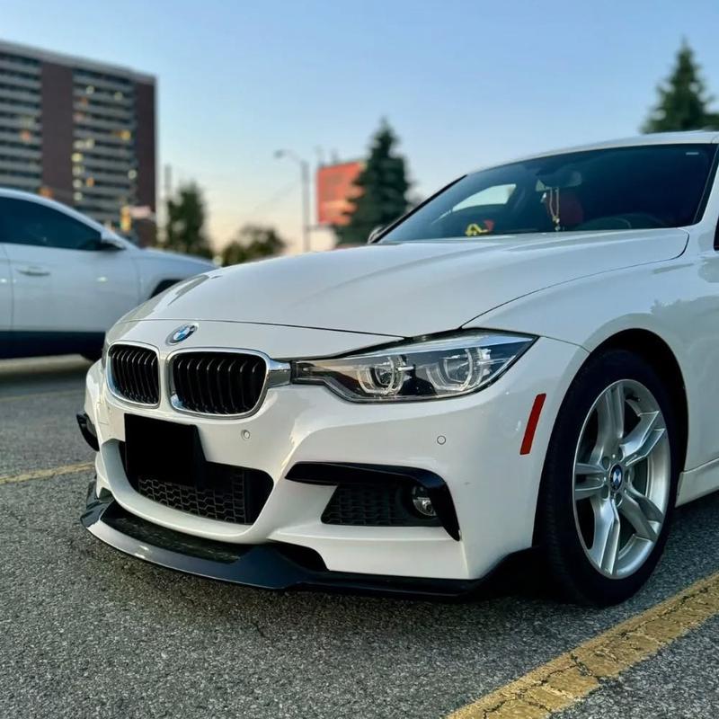 For BMW 3 Series F30 F31 M-Sport 330i 328i 340i 316d 325d 330d 2012-2018 Front Bumper Diffuser Splitter Spoiler Car Body Kits