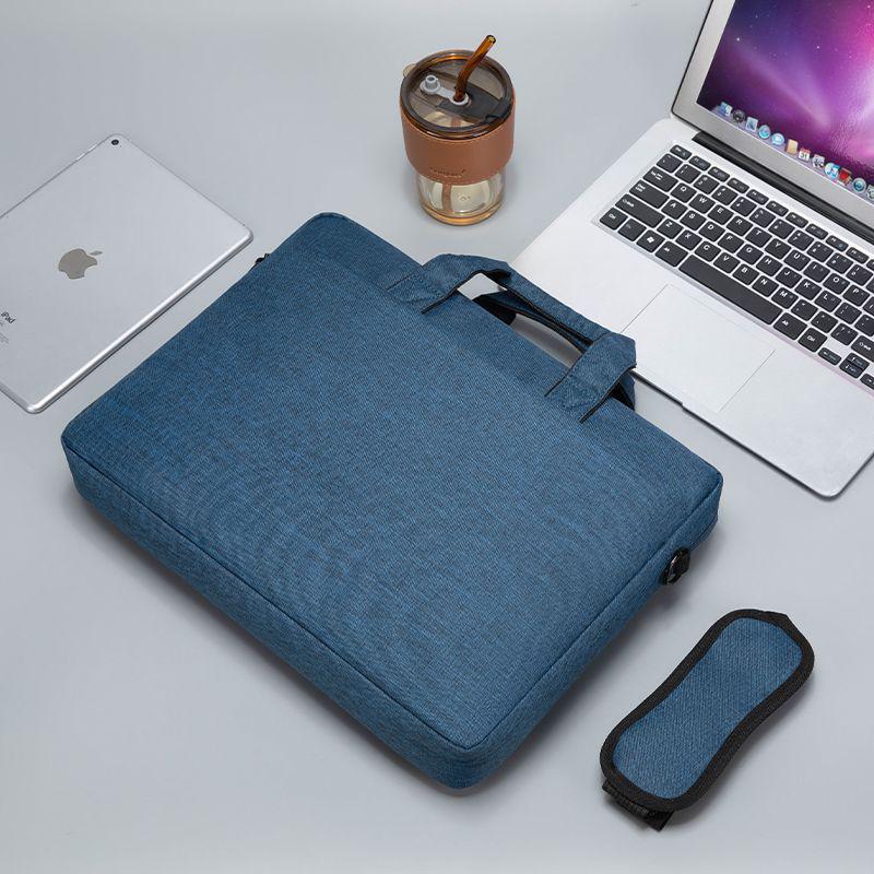16-дюймовая ручная сумка для ноутбука для Apple, Huawei, Lenovo, Xiaomi, Dell – Дизайн с воздушной подушкой для мужчин и женщин