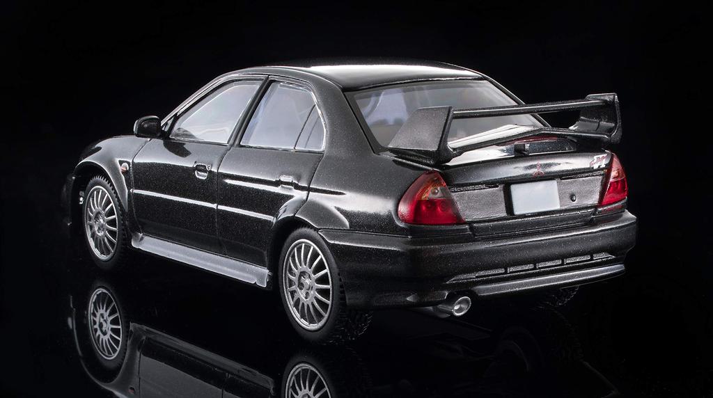 Tomica Limited Vintage Neo Mitsubishi Lancer GSR Evolution VI Black Finished Product 1/64 LV-N190b