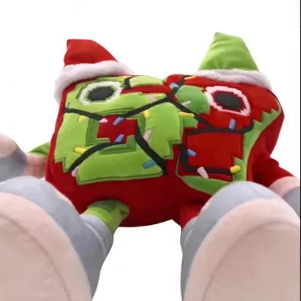 25cm No Code Festive 67 Plush Steal A Brainrot Christmas Doll Anime Peripherals Soft Doll Collection Room Decoration Kid Gifts