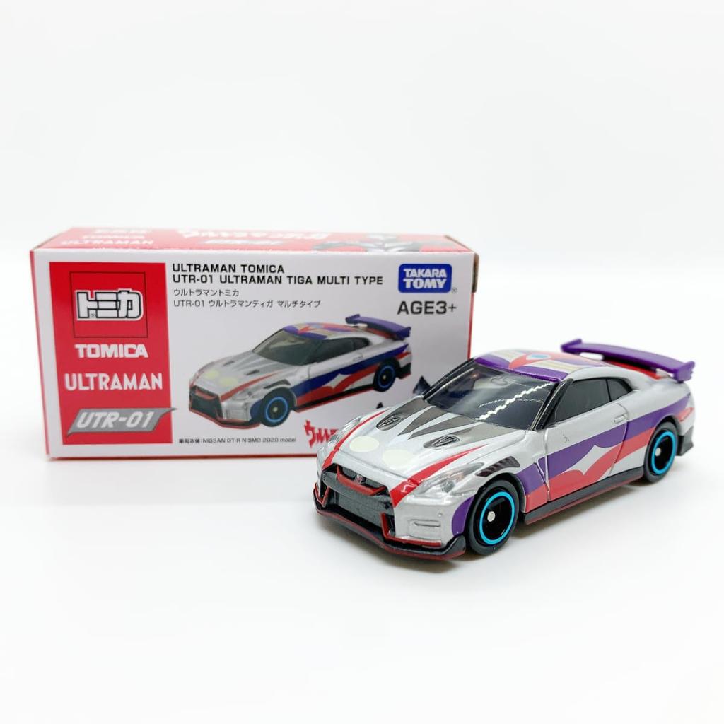 Tomica Official Ultraman Collaboration Tomica UTR-01 Ultraman Tiga (Overseas Exclusive) [Used]