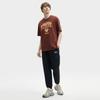 New FILA x Maison Kitsune Little Fox T Shirt Unisex Terracotta Red Brown F11U529102FBN