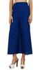 Womens Cotton Palazzo Pants Back Elastic Waist Full-Length Pajamas
