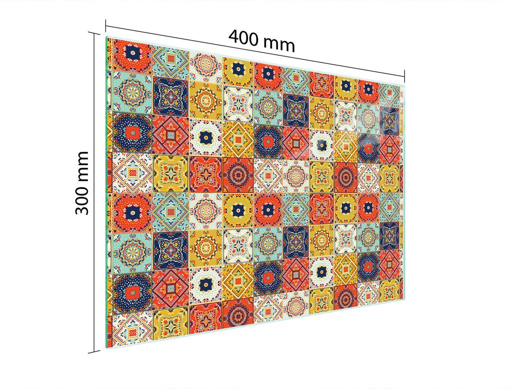 SZKLANA DESKA DO KROJENIA 40x30 MOZAIKA