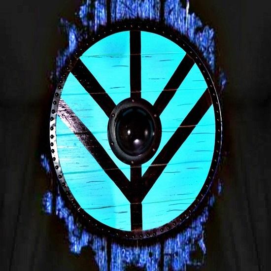 Leatha Shieldmaiden Щит викингов