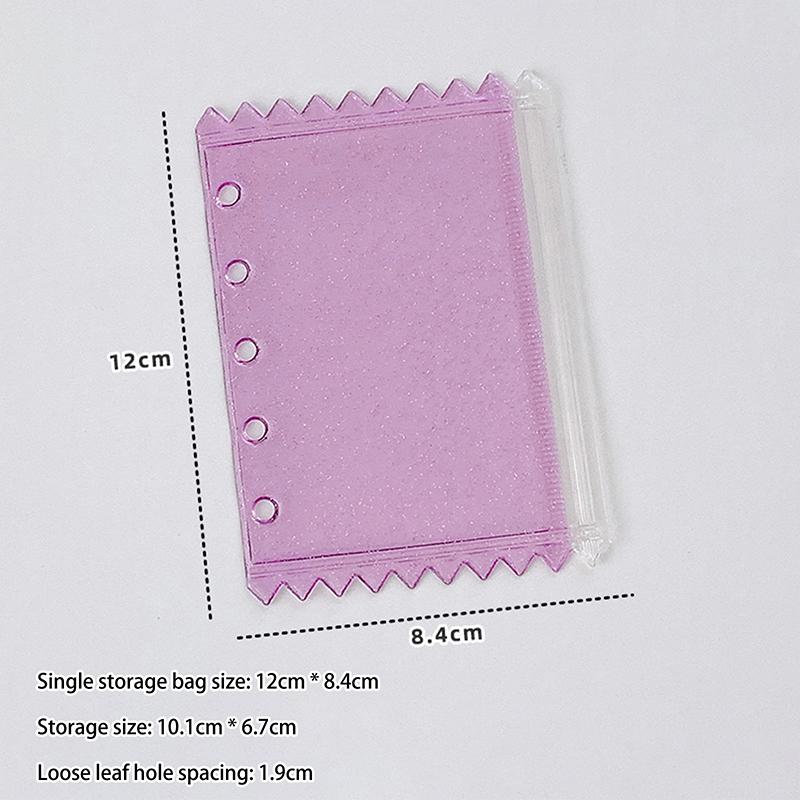 M5 Цветной зажим для листов Обложка для скоросшивателя Фотолисты Аксессуары для хранения Сумка для хранения Сумка на молнии Органайзеры для фотографий Офисные принадлежности