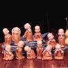 1 шт. Фигурки монахов Декор для автомобиля Поделки, Домашний декор Фигурки кунг-фу монахов Украшение для автомобиля Мальчик Будда Аксессуары Фигурки Чайный питомец