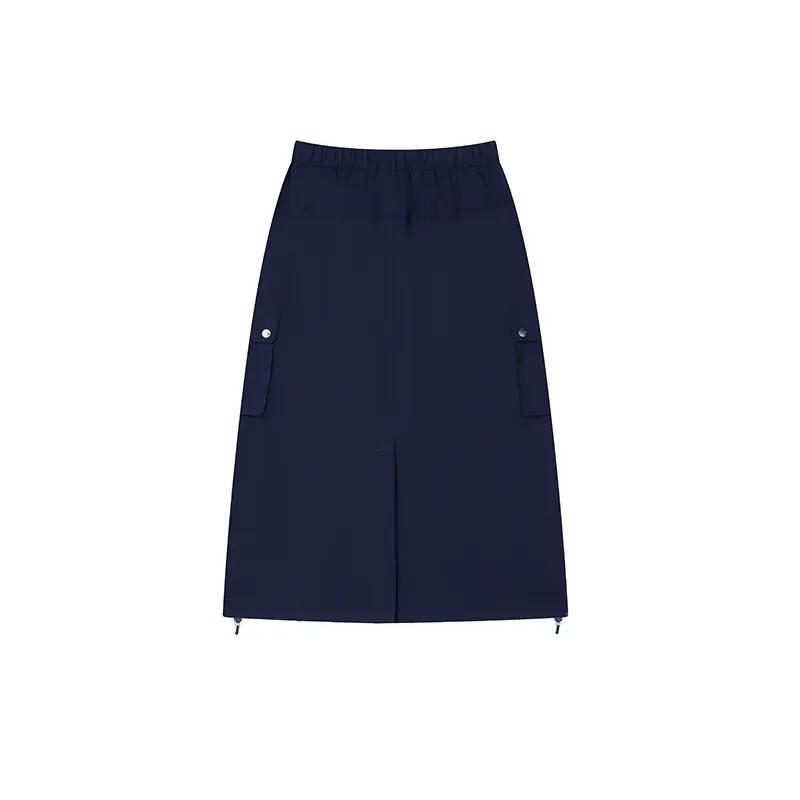 FILA Casual Long Skirt Women's Flycatcher Blue (Unisex) Casual Long Skirts F11W429310FDB