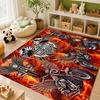 Harley Davidson Eagle Skull Carpet Doormat Floor Mats Office Chair Cushion Dormitory Decoration Art