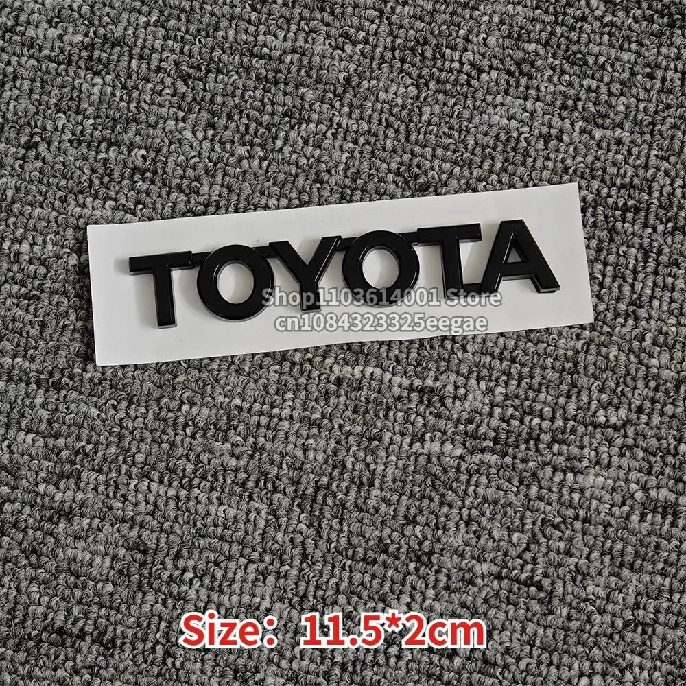 Задний значок-буква на багажник для замены Toyota RAV4 Corolla Camry Prado REIZ CHR 86 Avalon Highlander Verso Tacoma