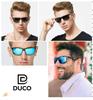 Солнцезащитные очки DUCO UV400 Поляризационные Высококачественные Углеродное волокно Веллингтон УФ Стильные 8206 Мужские Для вождения, Рыбалки, Материал
