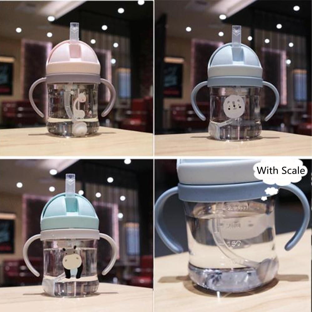 Детская чашка для кормления с соломинкой, 250 мл, детская бутылочка для кормления, детская тренировочная чашка с соломинкой, Taza De Bebe, новинка