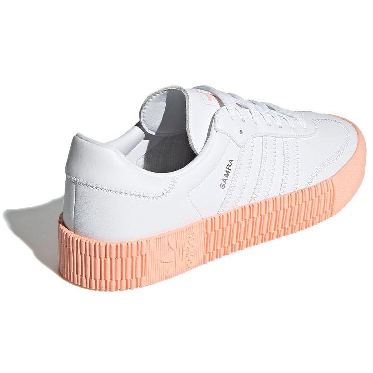 adidas Sambarose White Glow Pink женские кроссовки Cloud-White Silver-Metallic GZ8615