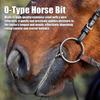 295MM Professional Snaffle Bit Stainless Steel Horse Mouth Bit Safe Horse Bit  Equestrian Riding